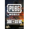 PUBG Mobile 300+25 UC [GLOBAL]